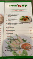 Pho 5up Annapolis menu