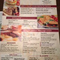 Lukity's Country Inn menu