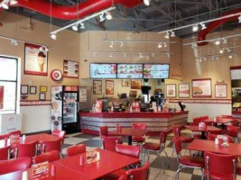 Freddy's Frozen Custard Steakburgers inside