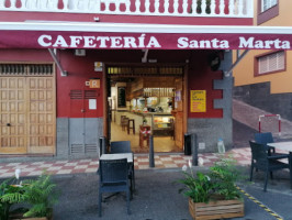 Cafeteria Santa Marta inside