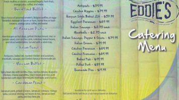 Sunset Cottages menu