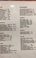 La Mareita menu