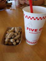 Five Guys Burgers Fries food