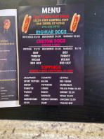 Top Flight Hot Dogs menu