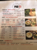 Pho 101 food