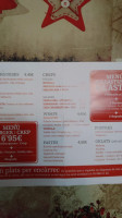 Pizza Ràpid menu