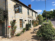 The Greyhound Inn outside