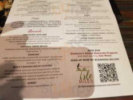 Sisserou's menu