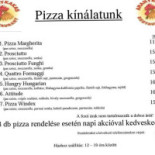 Aranykakas Vendeglo Étlap