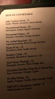 North Of Bourbon menu