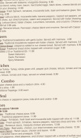 Pizzamoré (pizzamore) menu