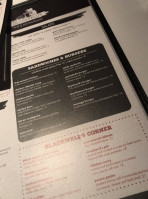 Blackwells menu