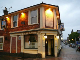 The Falcon Inn Pub outside