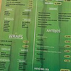 Bambu menu