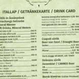 Korzo Pizzeria Étlap