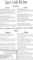 Spice Trade Brewery Yak Yeti menu