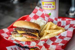 Tops -b-q Frayser food