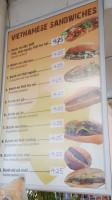 Van's Fish Market menu