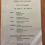 Rezi Pizzeria Es Etterem Étlap