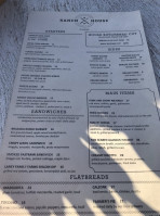 The Ranch House At Brasada Ranch menu