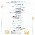 Cristallo Giulianova menu