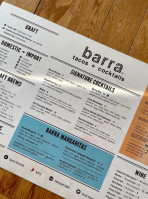 Barra menu