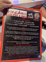 Volcano Hot Pot Bbq inside