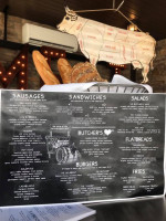 Bourbon Butcher menu