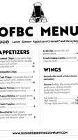 Old Forge Brewing Company York menu