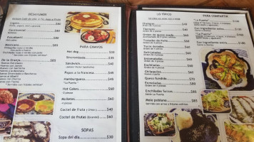 La Puerta menu