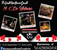 Gran Crudería menu