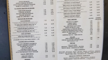 Lakeview Burger & Diner menu