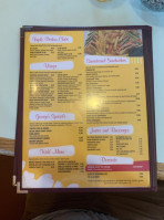 The Michigan City Sugar Bowl menu