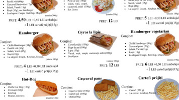 Zóna Curtuiseni menu