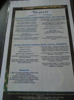 Tavern At Green Haven menu