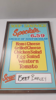 George's menu