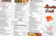 Sushilab menu