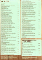 Pizzeria La Trinite menu