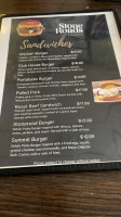 StoneRoads Bar &Grill menu