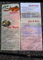 Pho Maple Noodle menu