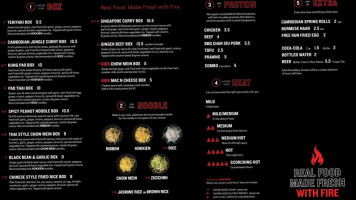 Noodlebox menu