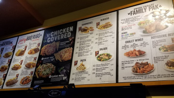 Swiss Chalet Rotisserie & Grill menu