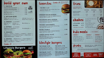 Mooyah Burgers, Fries Shakes menu