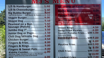 Mj's Own Munchies outside