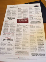 Lefty's Fresh Food Parksville menu