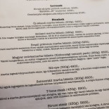 Marha Jo Steak Étlap
