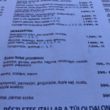 Gianpiero's Étterem Bor Étlap
