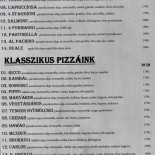 Aranykerék Vendéglő Étlap