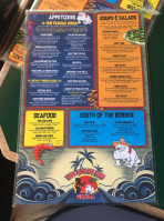 The River Dog Grill menu