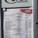Corso Étterem Étlap